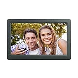 Digitaler Bilderrahmen-8 Zoll Digitaler Bilderrahmen-1280 x 800 IPS Bildschirm Foto-Video-Player mit Fernbedienung/Kalender/Uhr Unterstützung für USB-Laufwerk und SD