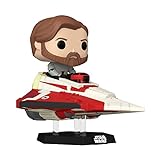 Funko Pop! Rides: Star Wars - Obi-Wan Kenobi in Delta 7 - Amazon-Exklusiv - Vinyl-Sammelfigur - Geschenkidee - Offizielle Handelswaren - Spielzeug Für Kinder und Erwachsene - Movies Fans