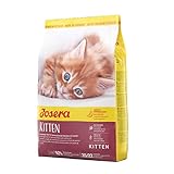 JOSERA Kitten (1 x 2 kg) | Katzenfutter für eine optimale Entwicklung | Super Premium Trockenfutter für wachsende Katzen | 1er Pack