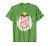 Süßes Glücksschwein Silvester Neujahr St. Patricks Day T-Shirt