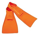 Flipper SwimSafe 1120 - Schwimmflossen für Kinder und Kleinkinder, in der Farbe Orange, Größe 26 – 28, aus Naturkautschuk, als Schwimmhilfe für unbeschwerten Schwimm- und Badespaß