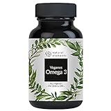 Omega 3 vegan - Premium: Mit EPA und DHA aus Algenöl (in Triglycerid-Form) - Laborgeprüft, nachhaltig und von Natur aus schadstoffarm - 90 Kapseln