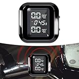 Reifentemperatur-Reifendrucküberwachungs-Alarmsystem, LCD Display, Fortschrittliche TPMS-Technologie, Alarmsystem, Echtzeit-Datenanzeig