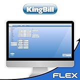 Rechnungsprogramm KingBill FLEX für Handwerker und Dienstleister, Klein und Mittelbetriebe aller Branchen (kein Abo inkl. Support)