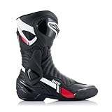 Alpinestars Herren 6 V2 Motorradstiefel, Schwarz, 43 EU