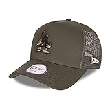 New Era Los Angeles Dodgers Camouflage Infill A-Frame Adjustable Trucker Cap - One-Size