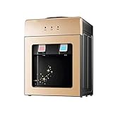 cvhtroe Mini-Desktop-Wasserkühler für kaltes Wasser, heißer und kalter Wasserspender, hohe Kapazität, elektrische Instant-Desktop-Wassermaschine, Mini-Wasserspender