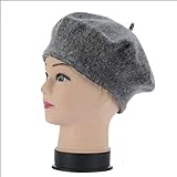 HJSWF Damen Ber Et Artist Warme Wintermütze Mütze Vintage Baskenmütze Mützen Lady Wintermützen