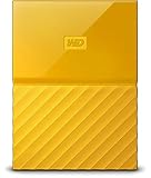 WD My Passport 3TB Portable Hard Drive and Auto Backup Software for PC, Xbox One and PlayStation 4 - Yellow