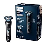 Philips Series 7000 Rasierer Elektrischer Nass- und Trockenrasierer, Bart-, Dreitagebart- und Schnurrbart-Trimmer mit SkinIQ Technologie (Modell S7783/35)