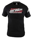 adidas T-Shirt Jiu-Jitsu Black/White/red, adiBJJTS02 (L)
