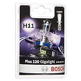 Bosch H11 Plus 120 Gigalight Fahrzeuglampe 12V 55W PGJ19-2 (1 Stück)