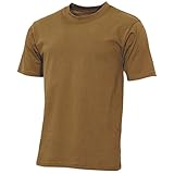 MFH US Streetstyle T-Shirt - Coyote Tan Größe L