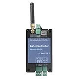 Lazmin GSM Toröffner, DC12V GSM Wireless Remote Control Access Controller Relaisschalter, für Leitplanken, Garagentore, Rollläden (2g)