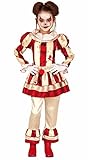 FIESTAS GUIRCA Clown Harlekin Kostüm für Mädchen