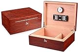 ODEROL LIANXIAOXAO - Zigarrenbox Zedernholz Humidor Aufbewahrungsbox Rauchen Zigarre Humidor Dekorative Box