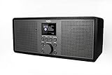 Xoro DAB 700 IR WLAN Internet Radio (DAB+, Spotify Connect, BT 4.0, Farb-Display, 2x10 Watt, Weckfunktion, 12V=) schwarz