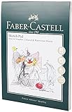 Faber-Castell Art & Graphic Skizzenblock, A4 160 g / m² Block mit 40 Blatt