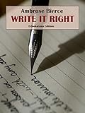 Write It Right (English Edition)