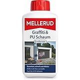 Mellerud Graffiti & PU Schaum Entferner – Zuverlässige Hilfe bei Verschmutzungen durch Graffiti, 2-K-PU-Schäumen, Marker und Filzstiften – 1 x 0,5 l