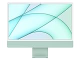 Apple iMac 24', M1 8-Core CPU, 8-Core GPU, 16 GB RAM, 512 GB SSD, TouchID, grün