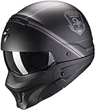 Scorpion Herren NC Motorrad Helm, Schwarz/Grau, L