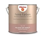 Alpina 2,5 L. Feine Farben, Farbwahl, Edelmatte Wandfarbe für Innen (No.19 Melodie der Anmut - Dezen