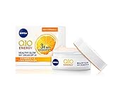 NIVEA Q10 Energy Healthy Glow Face Tagescreme (50ml), Energizing Day Cream Gesichtscreme für Frauen, Feuchtigkeitscreme, Gesichtscreme mit Q10, Vitamin C und Vitamin E