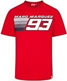 MM93 Offizielles MotoGP Stripe 93 T-Shirt - Rot - M