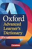 Oxford Advanced Learner's Dictionary - 10th Edition - B2-C2: Wörterbuch (Festeinband) - Ohne Oxford Speaking Tutor und Oxford Writing Tutor