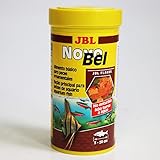 JBL NovoBel 30130 Alleinfutter für alle Aquarienfische, Flocken 250 ml