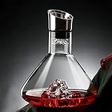 MAHUANG Weinkaraffe aus Kristallglas, 1800 ml