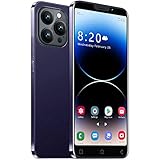 JtQtJ Smartphone Angebot des Tages, 5.0 Zoll IPS Display, 16 GB ROM 128 GB erweiterbar, Android 9.0, Dual SIM Dual Kamera 3G/2G günstige Handys (i15Pro-Purple)