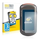 BROTECT 3 Stück Schutzglas für Garmin Oregon 450 Schutzfolie Panzer Folie Glas Displayschutz Made in Germany [Kratzfest 9H, Anti-Fingerprint]