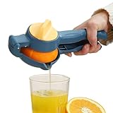 BommFu Handentsafter Zitronenpresse | Einfache Obstpresse | Tragbare Granatapfelpresse - Saftpresse Aluminiumlegierung Manuelle Saftpresse Für Küche Restaurant B
