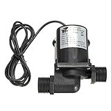 Pumpe - SODIAL(R)DC 12V Elektro / Solar-Brushless Motor Wasserpumpe Aquarium Brunnen 1000L / H Schwarz
