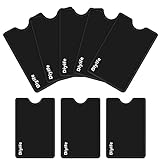 RFID Blocker NFC Schutzhüllen (8 Stück), TÜV Geprüfte, Diyife NFC-Blockierung von Kreditkarteninhabern, PVC-Material, NFC Schutzhüllen, Kartenhülle für Kreditkarten und EC Karten
