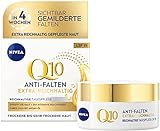 NIVEA Q10 Anti-Falten Extra-Reichhaltig Tagespflege (50 ml), straffende Tagescreme für gemilderte Falten, intensive Gesichtspflege mit purem Q10 und Bio Argan-Öl