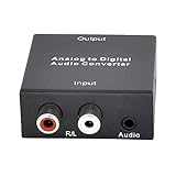 Analog Zu Digital Konverter Analoger Stereo Zu Digital Optischer Koaxialer RCA Toslink Sound Adapter SPDIF Adapter SPDIF Adapter Adapter Xbox360-Adapter