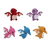 Itkcozcg Drachen Häkelsets für Anfänger, Häkelstarter mit Garn, Häkelnadel, Nadel, Strickmarker, Kunststoffaug