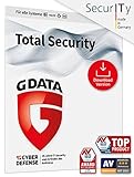 G DATA Total Security 2022 | 10 Geräte - 1 Jahr | Download | Code per Email | Antivirus PC, Mac, Android, iOS | Made in Germany | zukünftige Updates inklusive