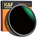 K&F Concept Nano-X Variable ND Filter 67mm Slim Variabler Graufilter ND8-128 (3-7 Stop) Neutral Graufilter