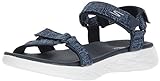 Skechers O-T-G Womens Sandals ON-The-GO 600 Radiant Sandalen Damen Schuhe Blau, Schuhgröße:39 EU