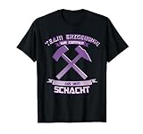 Erzgebirge Fussball Wismut Bergbau T-Shirt