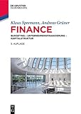 Finance: Investition – Unternehmensfinanzierung – Kapitalstruktur (IMF: International Management and Finance)