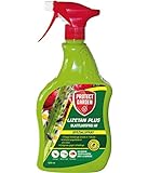 PROTECT GARDEN Lizetan Plus Blattlausfrei AF Spezialspray gegen Blattläuse an Rosen, Zierpflanzen, Obst und Gemüse, 1 Liter