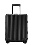 RIMOWA Topas Stealth Koffer für Handgepäck, 53,3 cm, mit mehreren Rädern, IATA, Schwarz