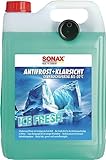 SONAX AntiFrost+KlarSicht IceFresh Gebrauchsfertig bis -20° C (5 Liter) schneller, schlierenfreier & effektiver Scheibenreiniger für den Winter | Art-Nr. 01335410