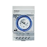 Theben 1810011 SUL 181d - analoge Zeitschaltuhr mit Tagesprogramm und 200 Stunden Gangreserve, Z
