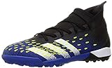 adidas Herren Predator Freak .3 TF Soccer Shoe, Core Black/Cloud White/Solar Yellow, 42 EU
